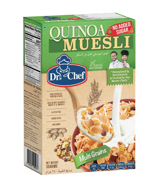 Dr.Chef Quinoa Muesli Multi Grains