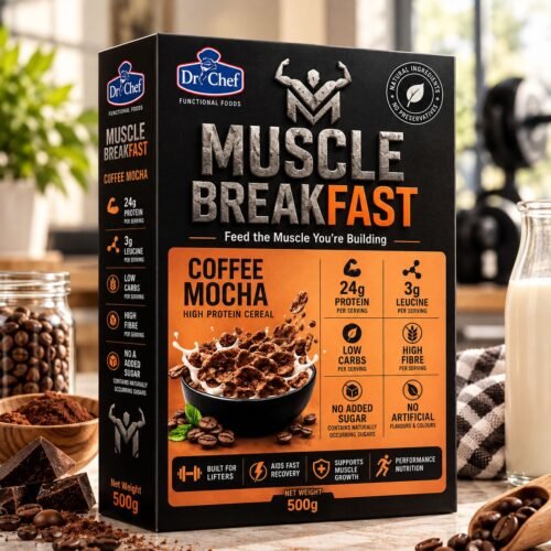 MUSCLE BREAKfast™ Coffee Mocha - FEED YOUR MUSCLEs.