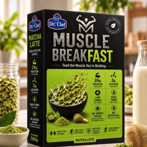MUSCLE BREAKfast™ Matcha Latte - FEED YOUR MUSCLEs.