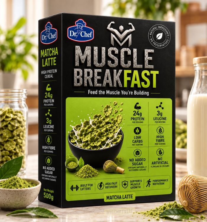 Dr-Chef MUSCLE BREAKfast Matcha Latte
